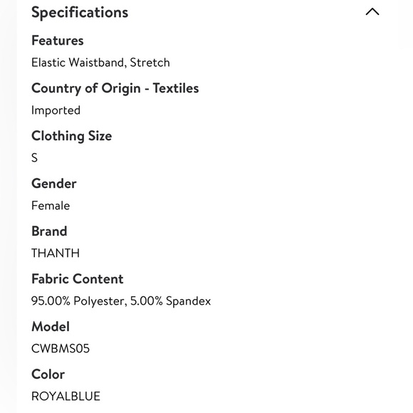 Twinth Navy Blue Pencil Skirt Size Small - Picture 4 of 12